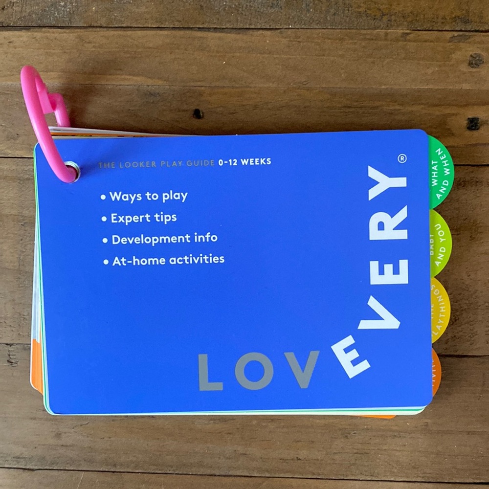 Lovevery The Looker Play Guide 0-12 weeks